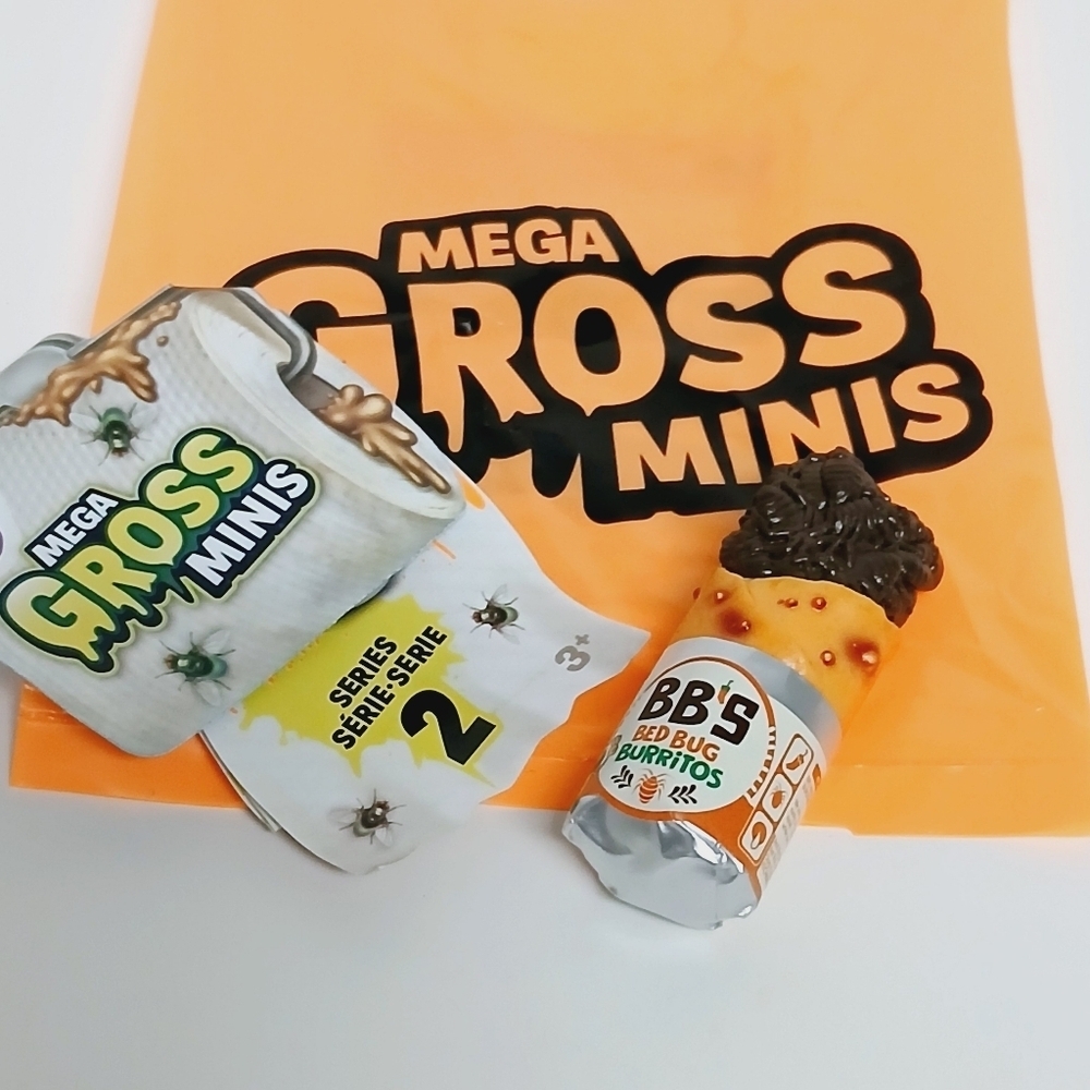 Zuru Mega Gross Minis Series 2 BB'S Bedbug Burrito